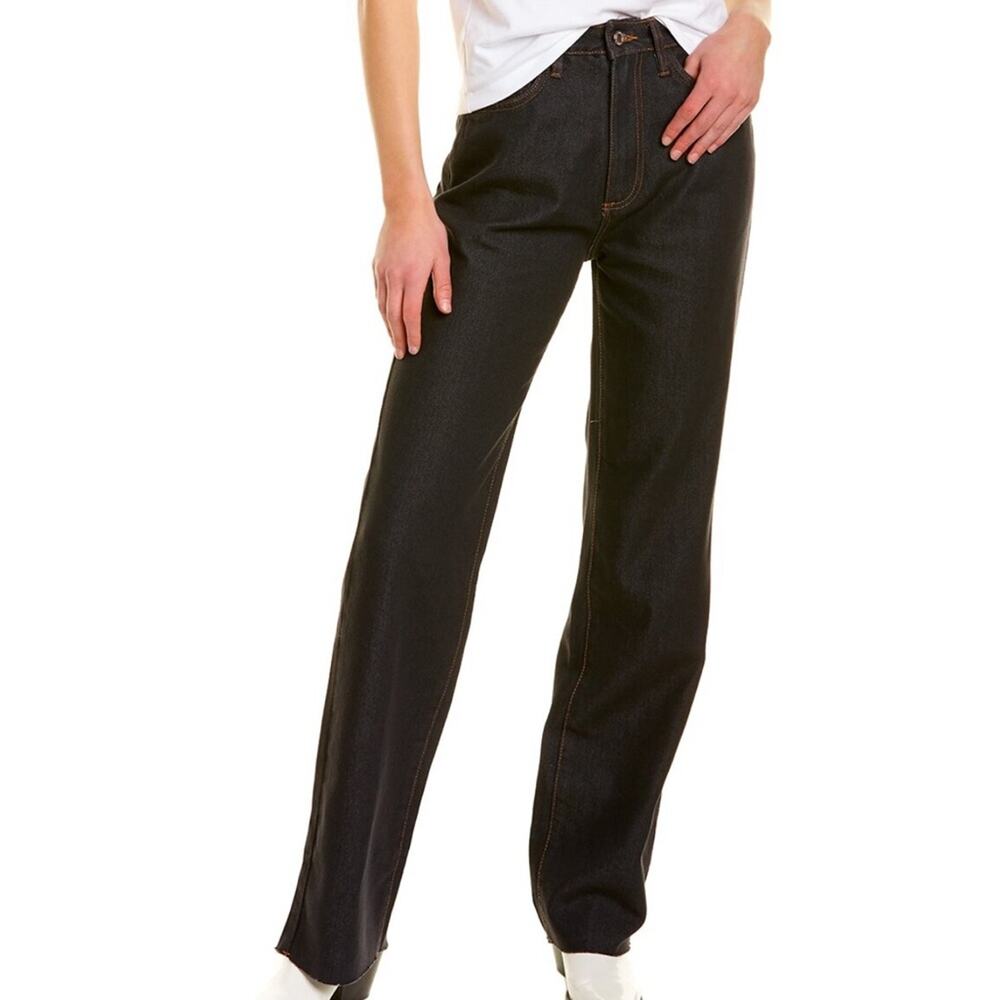 WeWoreWhat High Rise Dad Jean in Dani Blue & Black Size 31